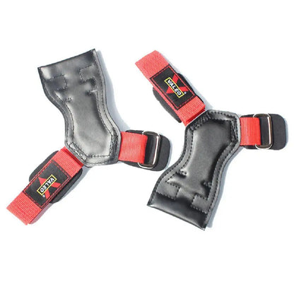 Cowhide Weight Lifting Gloves with Wrist Straps for Dumbbell and Barbell Training - Professional Fitness Equipment for Powerlifting and Strength Training