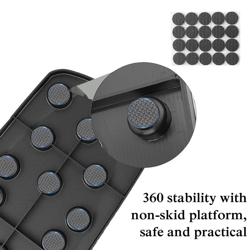 Multifunctional Portable Push-Up Board Set with Handles for Comprehensive Chest, Abdomen, Arms, and Back Training